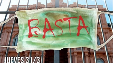 Padres se reúnen este jueves en Casa Rosada para pedir que no obliguen a los chicos a usar mascarillas en aulas