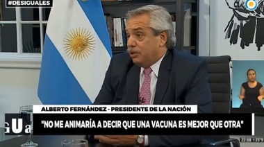 Fernández: "La gente tiene mucha confianza y todos los argentinos quieren vacunarse"