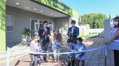Nicolás Trotta y Andreotti inauguraron un nuevo Jardín en San Fernando