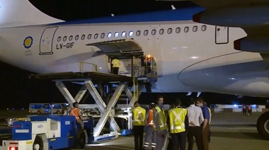 Llegó al país el vuelo de Aerolíneas Argentinas con 904 mil vacunas desde China