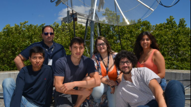 Emplazan una estación terrena en la Facultad de Ingeniería de la UNLP