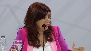 "No hay pelea sino debate de ideas", subrayó Cristina Fernández de Kirchner