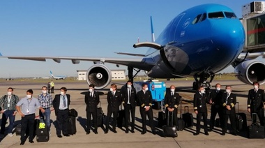 Parte el segundo vuelo de Aerolíneas a Shanghai