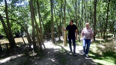 Garro recorrió el humedal del Arroyo El Pescado: “Proteger este afluente significa crecer y desarrollarnos cuidando los recursos"