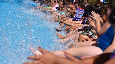 Con actividades al aire libre, dos turnos y 1000 chicos por día, comenzó la colonia de verano en la ‘Repu’