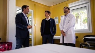 Kicillof aseguró que el sistema de salud "no está colapsado" y cuenta con 1.100 camas adicionales