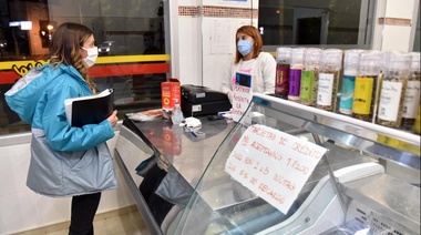 Protección facial: Se hacen fuertes controles municipales para garantizar su uso