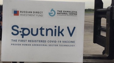 Envían 700 mil vacunas de Sputnik