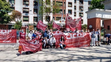 Kicillof cerró paritaria por decreto en Salud, y CICOP contesta con nuevos paros y "carpa sanitaria"