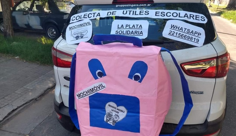 Vuelve el “Mochimóvil”: Proyecto Mochila La Plata