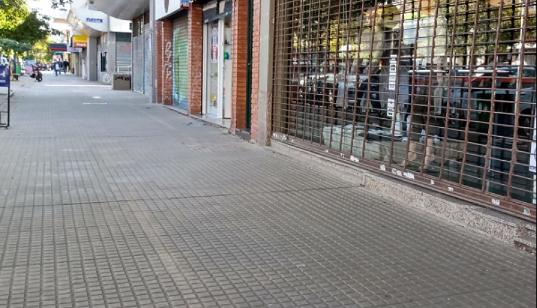 Crisis: el 7,8% de los locales comerciales en La Plata se encuentran cerrados definitivamente o en alquiler