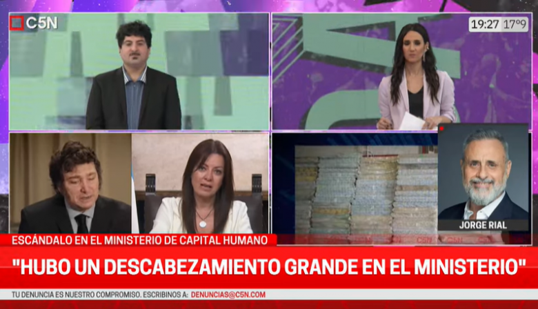 Jorge Rial, sobre el informe de Argenzuela: "No preveía que iba a terminar en este escándalo"