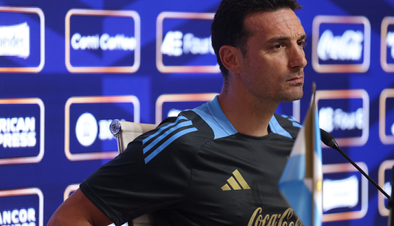 Scaloni: "Tengo el equipo definido en un 90%