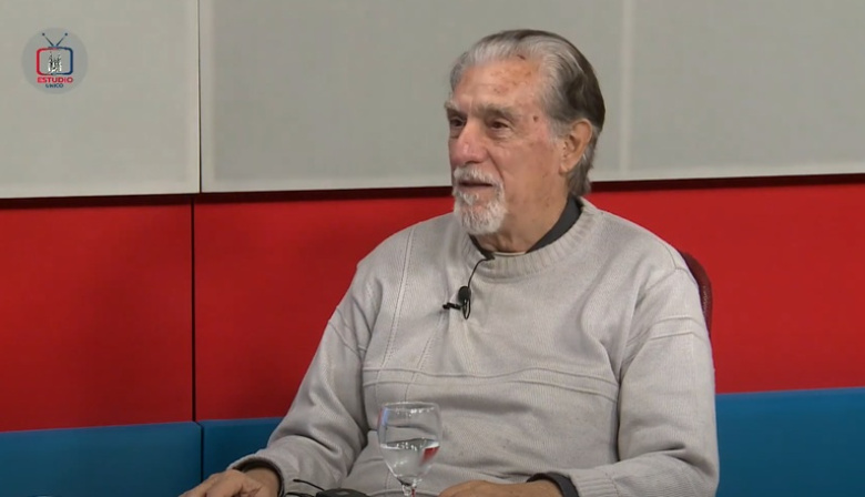 En la TV platense, Federico Storani presenta su libro “Almas quemadas”