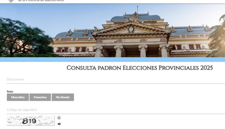 Elecciones bonaerenses: Se puede consultar el padrón electoral
