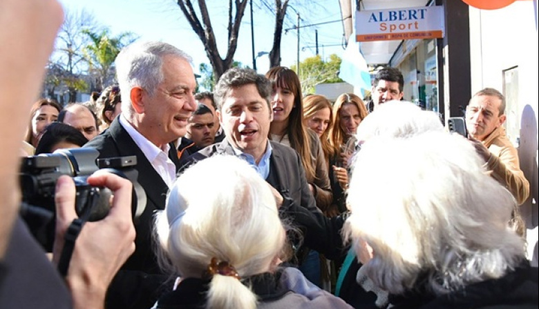 Con tono de campaña, Alak y Kicillof inauguraron el primer tramo de la nueva avenida 60