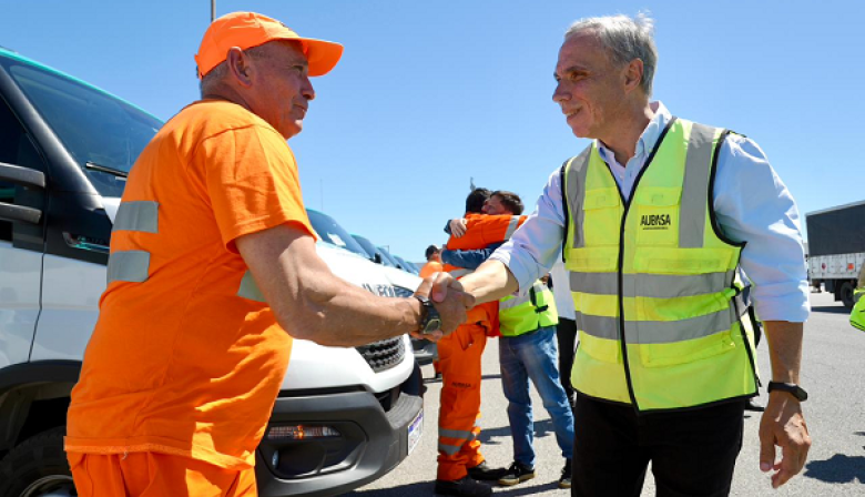AUBASA incorpora nueva flota de vehículos para mantenimiento y asistencia vial