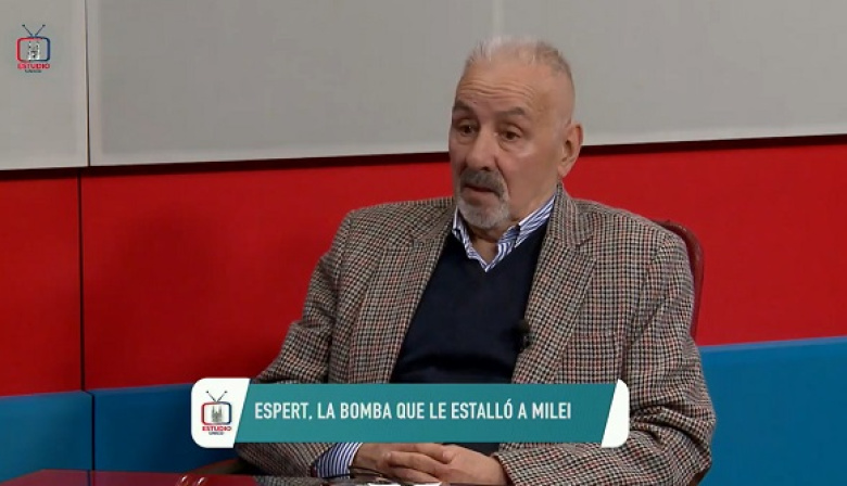 Jorge Joury en la TV platense: “Esper fue la bomba que le estalló a Milei”
