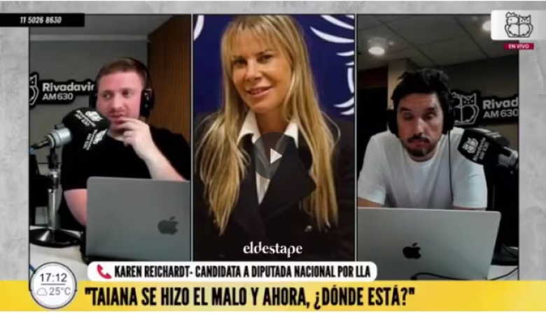 Karen Reichardt polémica: “el que no nos vota tiene una enfermedad mental”