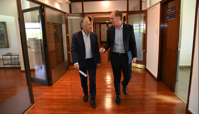 Gobierno y Mendoza sellan trabajo conjunto: reformas, inversión y obras de saneamiento