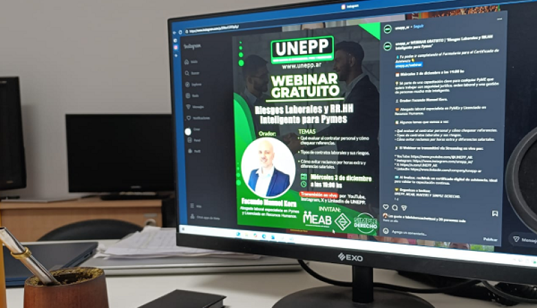 Webinar gratuito sobre riesgos laborales y RR.HH inteligente para PYMES