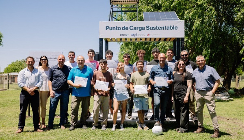 Edelap Inaugura Nuevo Punto de Carga Sustentable en Magdalena