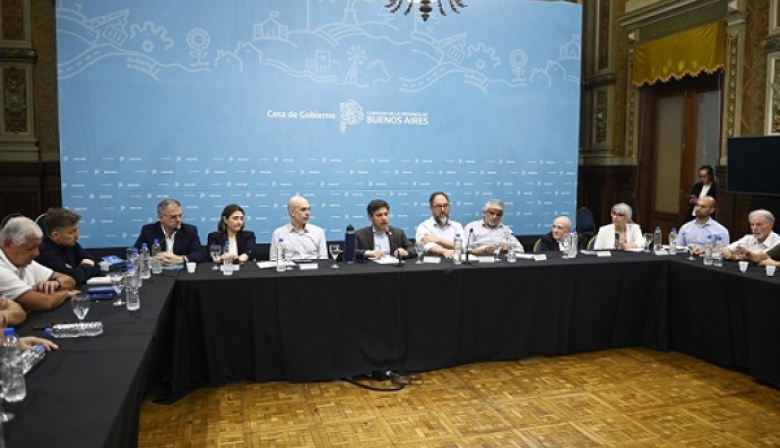 Kicillof se reunió con representantes del sector energético