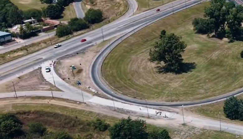 AUBASA: Avanza una importante obra de reconstrucción en el Distribuidor Etcheverry de La Plata