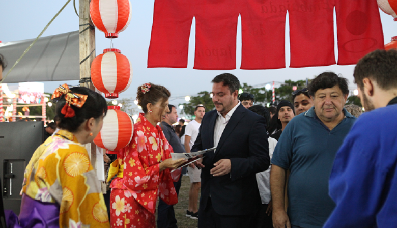 Participación municipal en la edición 2026 del Bon Odori en Colonia Urquiza