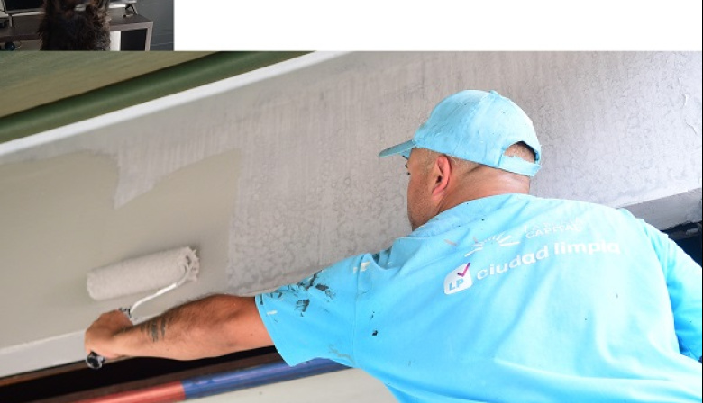 La Plata superó las 10 mil intervenciones de limpieza y puesta en valor en los barrios