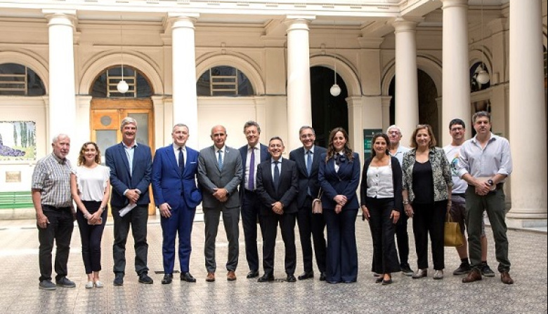 La UNLP recibió a autoridades de la Università degli Studi di Napoli Parthenope