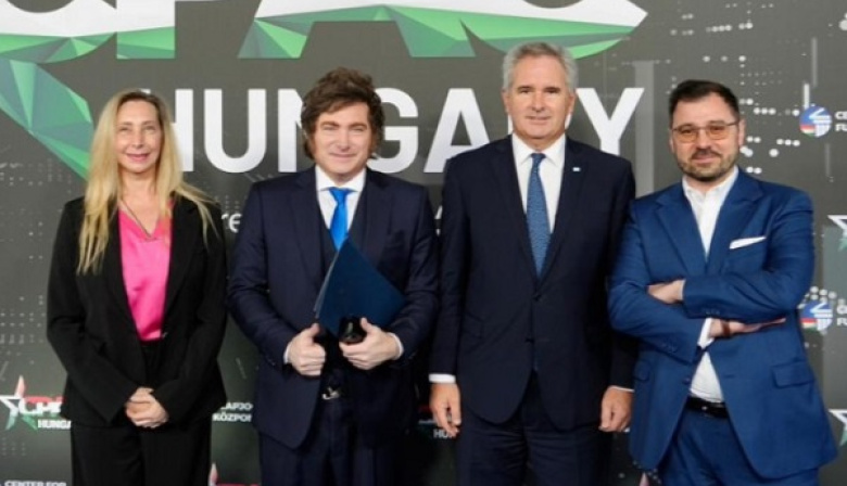 Milei dijo que Argentina vuelve a tener protagonismo en el mundo "no desde la imposición sino del ejemplo”