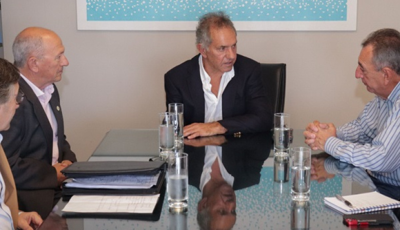 Scioli se reunió con autoridades de las Confederaciones Rurales Argentinas