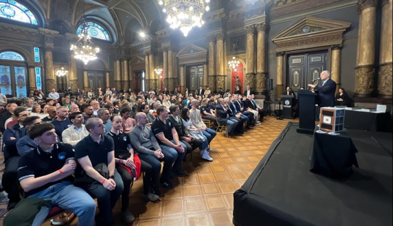 De la UNLP al Espacio Profundo: Distinguen al equipo que llevó tecnología platense a la Luna