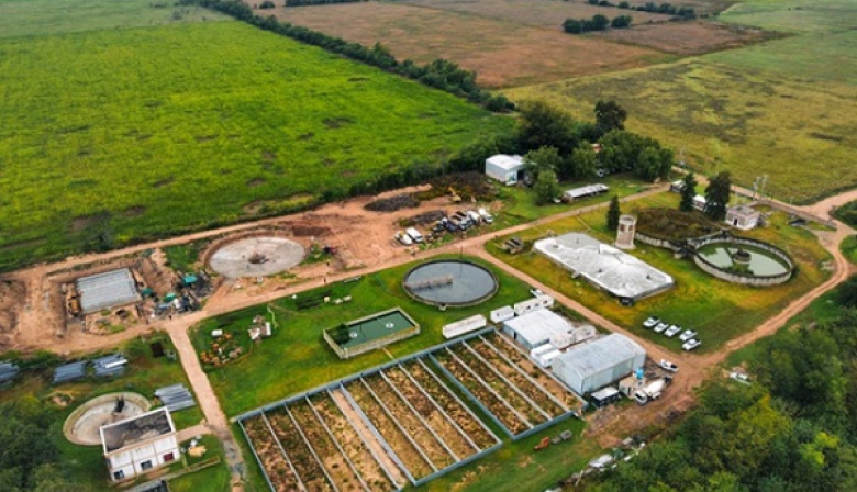 Mercedes: Katopodis recorrió las obras de ampliación en la Planta de Tratamiento