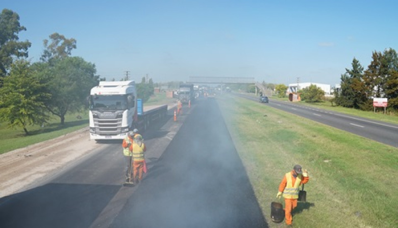 Avanza la intervención Integral de la Ruta Provincial 6