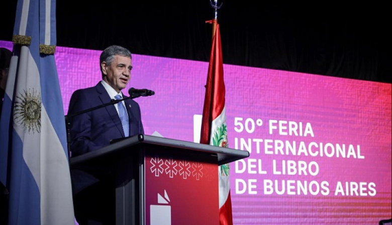 Jorge Macri inauguró la 50ª Feria del Libro: "La cultura es una inversión que siempre vamos a sostener"