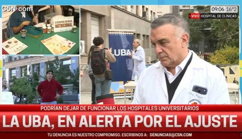 El Hospital de Clínicas advirtió por falta de financiamiento y riesgo en su funcionamiento