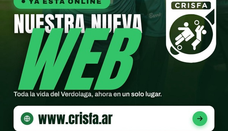 Presentación oficial de la página web institucional del Club CRISFA