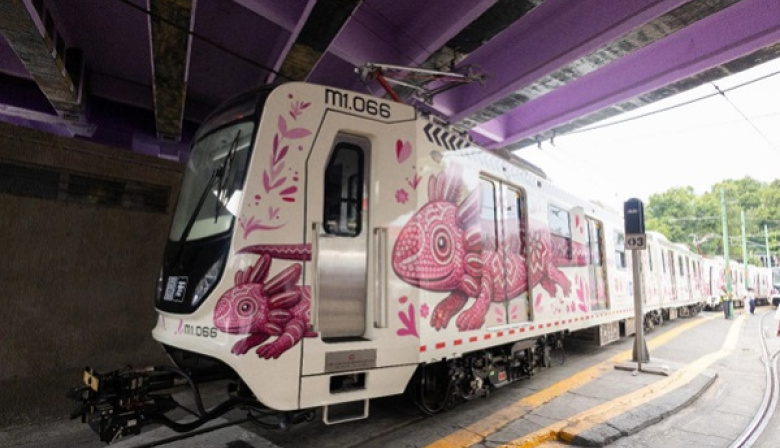 Trenes "Hechos en China" transportarán a aficionados a sedes mexicanas de Mundial 2026