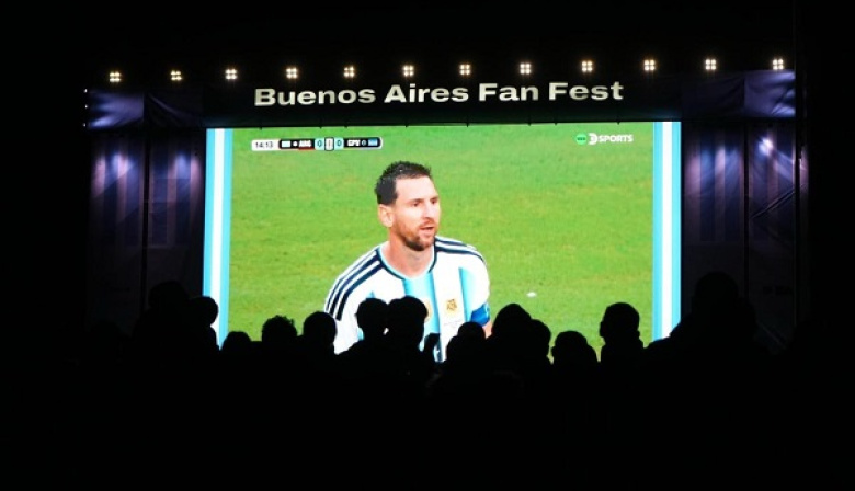 Ciudad de Buenos Aires: 140 mil hinchas ya alentaron a la Selección en los Fan Fest
