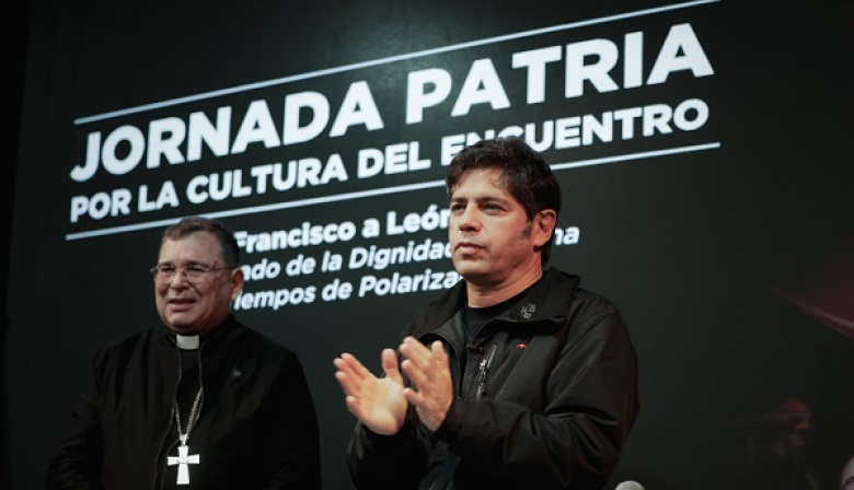 Axel Kicillof participó de la Jornada Patria por la Cultura del Encuentro