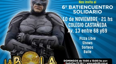 El 10 de noviembre se reliza un "Batiencuentro" solidario por el Hospital de Niños