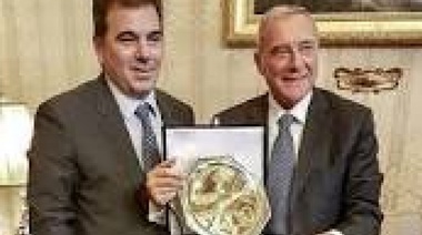 Distinguen en Italia a Ritondo por su lucha contra el narcotráfico y el crimen organizado