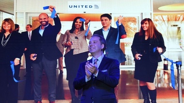 United Airlines cumple 25 años en la Argentina