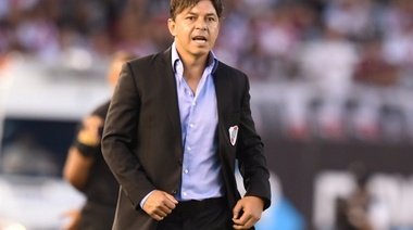 River: "Ganamos de casualidad pero viene bien para el miércoles", dijo Gallardo