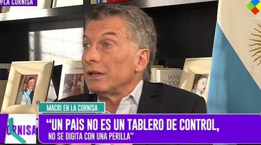 Mauricio Macri: "No tengo un problema personal con Cristóbal López, él se quedó con los impuestos"