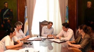 Garro y Sánchez Zinny acordaron incluir más escuelas y construir nuevos establecimientos dentro del Fondo Educativo 2018