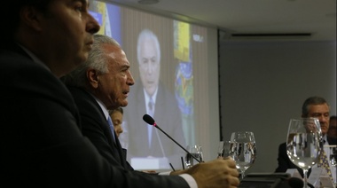 Viajó Temer y el país quedó a cargo de la jefa de la Corte, cuyo voto mandó a prisión a Lula