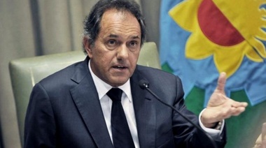 Inhiben a Scioli por más de 189 millones por presuntas irregularidades con la obra pública